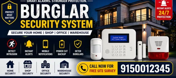 Burglar Security System in Chennai | Home & Business Safety
