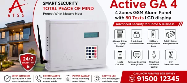 Burglar Alarm Chennai, India | Home & Business Security