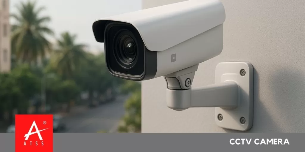 Home CCTV camera installed for security monitoring in Chennai residence
