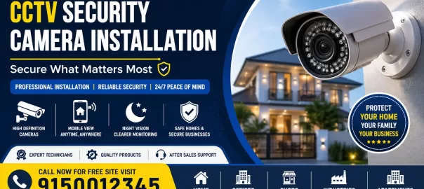 CCTV Security Camera Installation in Chennai | Cost, Setup & Expert Guide