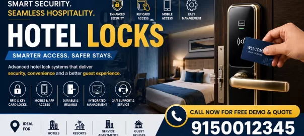 Hotel Locks Chennai, India | RFID & Smart Lock Solutions