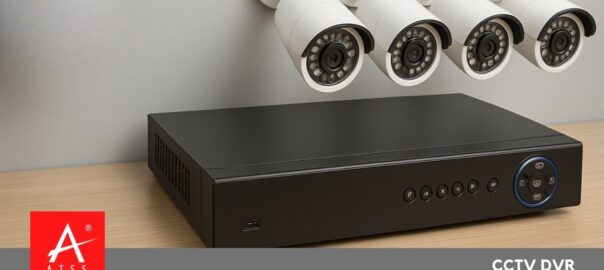 Cctv Dvr connected to multiple cameras demonstrating installation setup - cctv dvr chennai