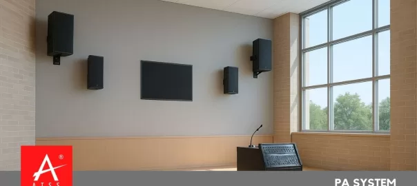 PA System installation and setup guide by ATSS Chennai India