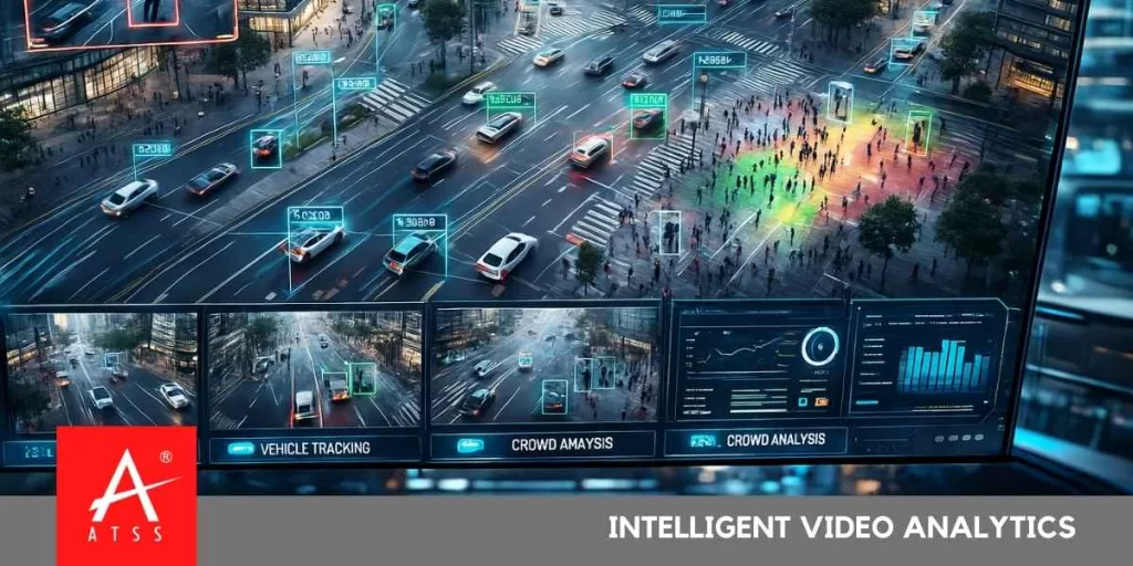 Intelligent video analytics system analyzing live CCTV feeds