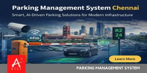 AI-based Parking Management System Chennai with ANPR, RFID, and smart parking guidance