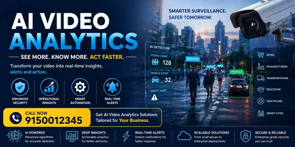 AI Video Analytics Solutions | Intelligent Video Analytics for Security & Business
