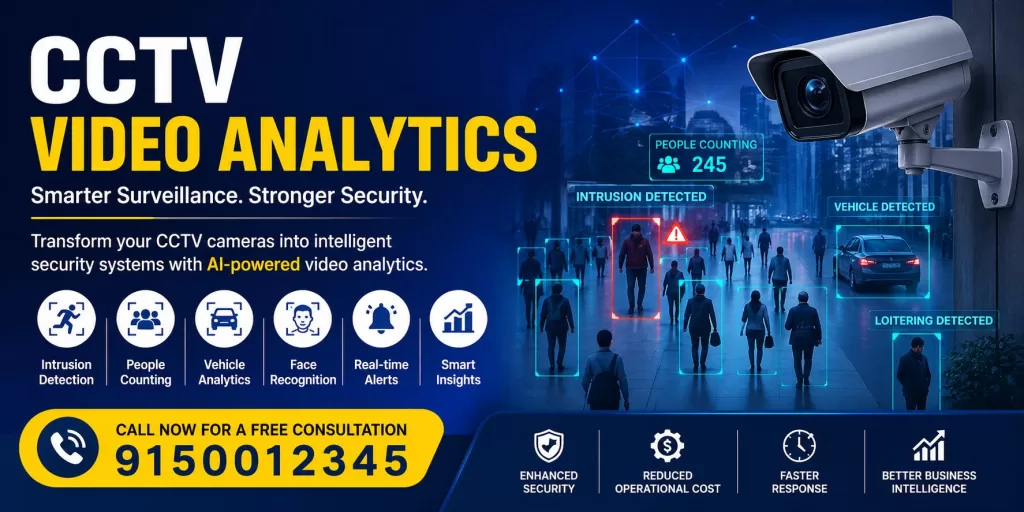 CCTV Video Analytics in Chennai | AI Smart Security Solutions