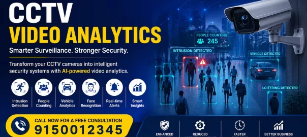 CCTV Video Analytics in Chennai | AI Smart Security Solutions